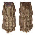 Seamless 4-Piece Clip-In Hair Extensions — 55 cm