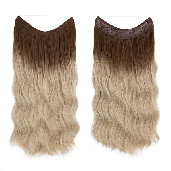 Halo Hair Extensions 2.0 — Invisible Wire & Clip