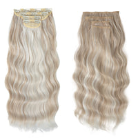 Seamless 4-Piece Clip-In Hair Extensions — 55 cm - Image 20