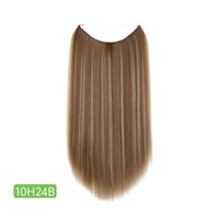 Sleek Halo Hair Extensions — Straight - Image 11