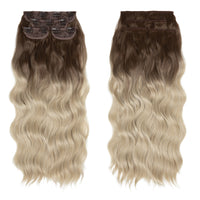 Seamless 4-Piece Clip-In Hair Extensions — 55 cm - Image 12