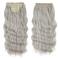 Seamless 4-Piece Clip-In Hair Extensions — 55 cm - Image 15