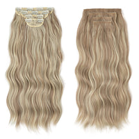 Seamless 4-Piece Clip-In Hair Extensions — 55 cm - Image 16