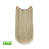 Sleek Halo Hair Extensions — Straight - Image 16