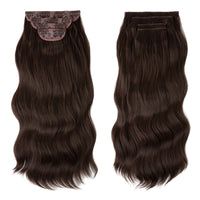 Seamless 4-Piece Clip-In Hair Extensions — 55 cm - Image 6