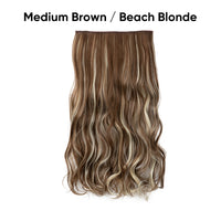 Halo Hair Extensions — Natural Wave — 50 cm - Image 8
