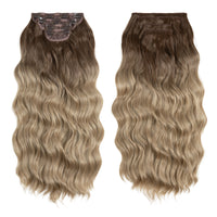 Seamless 4-Piece Clip-In Hair Extensions — 55 cm - Image 10