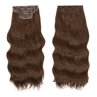 Seamless 4-Piece Clip-In Hair Extensions — 55 cm - Image 9