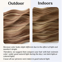 Seamless 4-Piece Clip-In Hair Extensions — 55 cm - Image 27